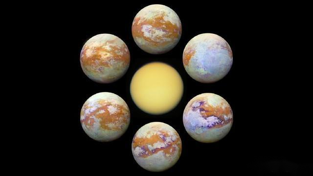 迄今最清晰圖像！紅外波段的土星衛星“泰坦”
