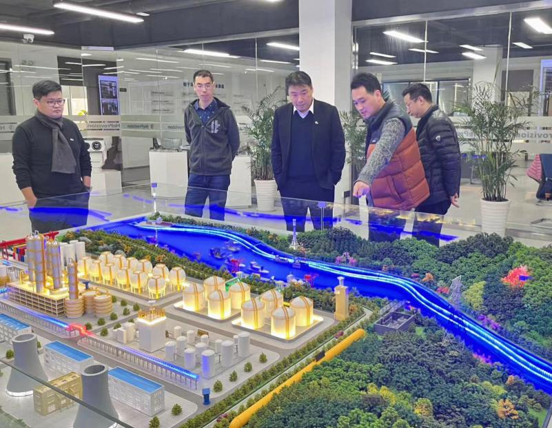 合肥航譜時代與國家海洋技術中心領導就海洋環境監測領域交流學習